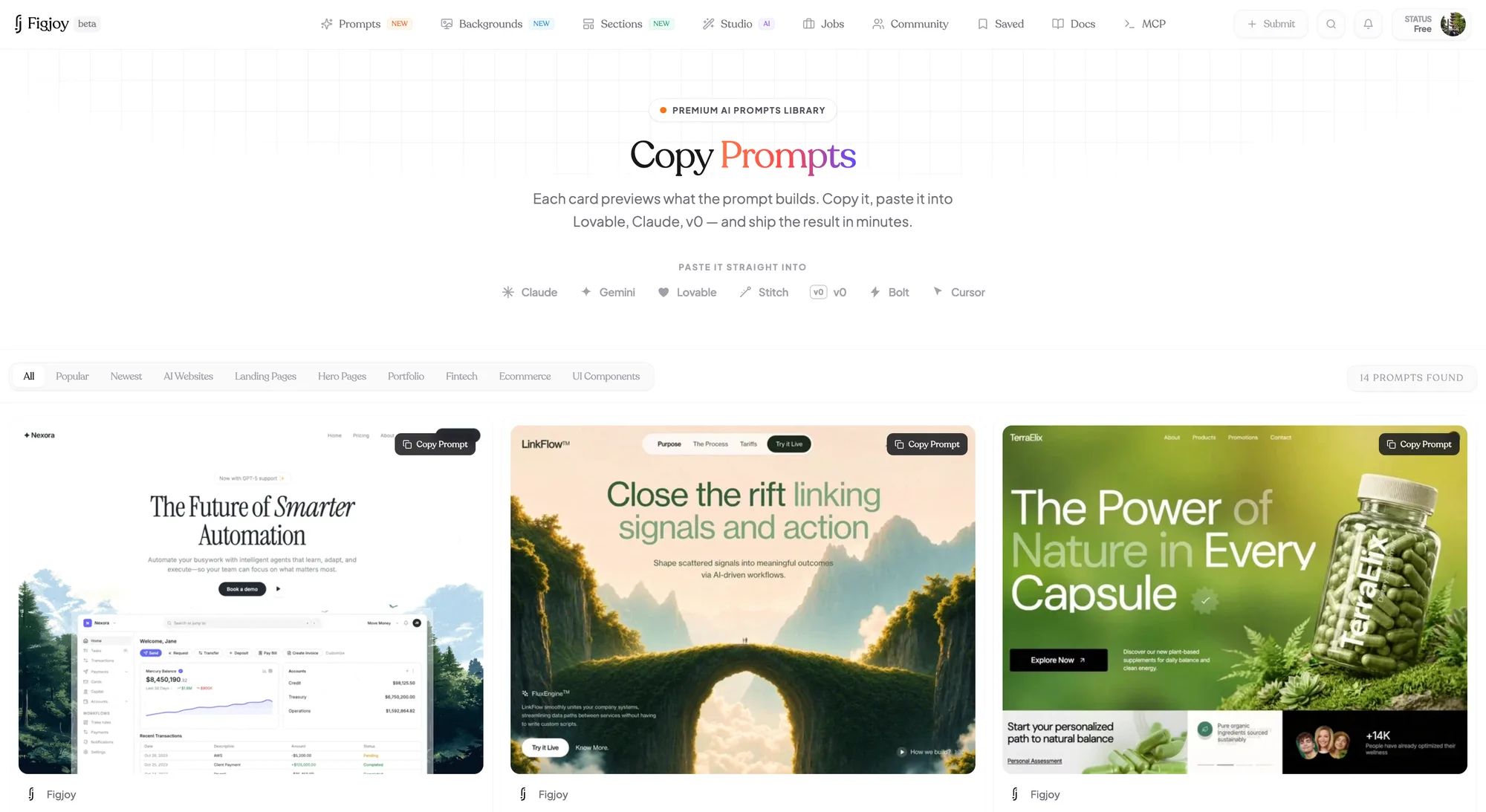 Figjoy – Copy to Figma, Get Hired & Earn